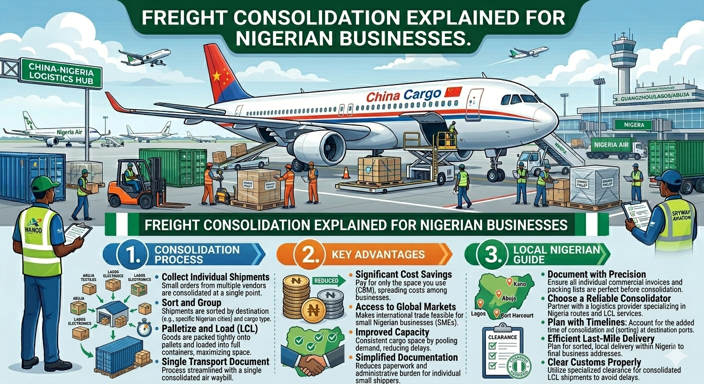Freight Consolidation Explained for Nigerian Businesses