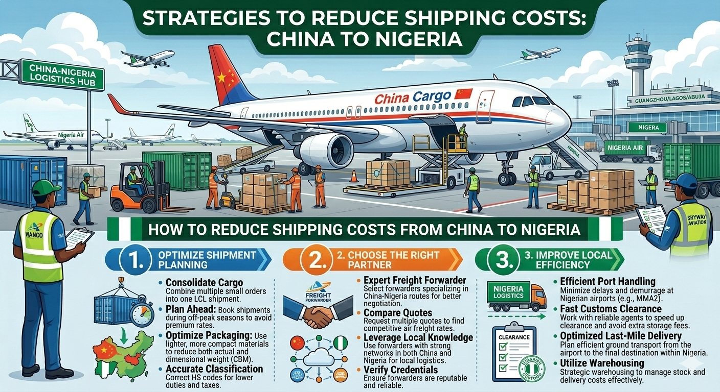 How to Reduce Shipping Costs from China to Nigeria